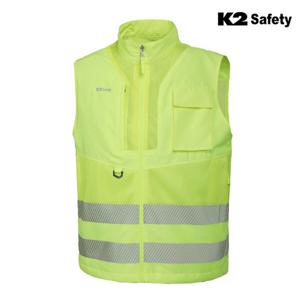 [K2 Safety]K2세이프티 메쉬반사베스트2(YE) PMS25601