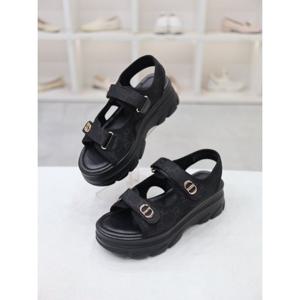 [블리아르]심플 통굽 여성 캐주얼 샌들 6cm BLMD100481_GN