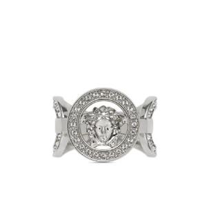 베르사체 메두사 크리스털 장식 링 10145581A00621