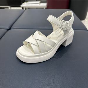 [탠디] 여성화 세미캐주얼 스트랩샌들 G25042 아이보리 6CM