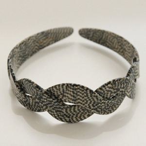 바이데이지 프랑스 자개 와이드 꼬임 헤어밴드 Bh0944