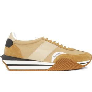 25 FW 톰 포드 James 제임스 레이즈드 솔 캔버스 트레이너 베이지 J1292T LCL134 U7031