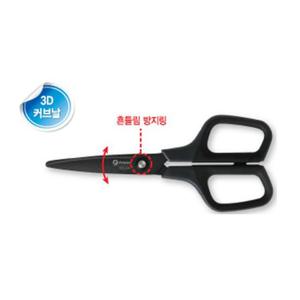 테프론3D커브가위 SF170-BK(중형 175x78mm