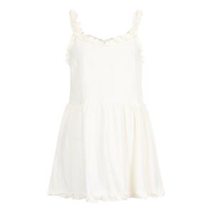 샵앤) 여성 러블리 셔링 페미닌 끈나시 롱기장 뷔스티에 EGG-WVS-20661-아이보리