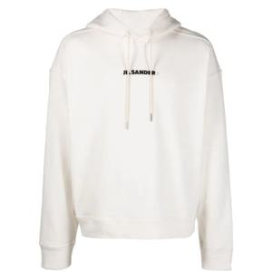 25 FW 질샌더 로고 프린트 디테일 후드티 J47GU0002J45050 TP432146734