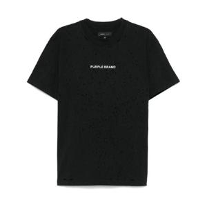 25 FW 퍼플브랜드 디스트레스드 티셔츠 P117HBBT125 TP432611843