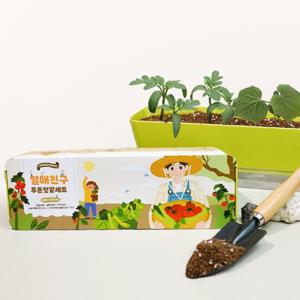 (꿈쟁이) 열매친구 투톤텃밭세트