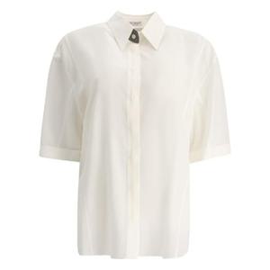 BRUNELLO CUCINELLI Crepe de chine shirt with Precious Buttonhole MB993MV646C600
