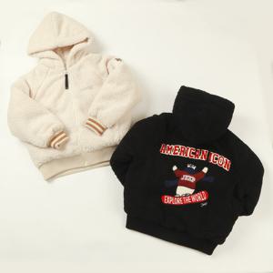 [지프키즈]볼패딩 와펜 뽀글이점퍼  KP4JPU265