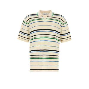 웨일즈보너 X 아디다스 남성 아이보리 Bonner 면 자수 반팔 폴로 JM8203 WONWHIGREEN