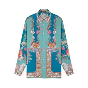 25 FW 베르사체 코랄 시어터 실크 셔츠 10194381A14567 TP438754012