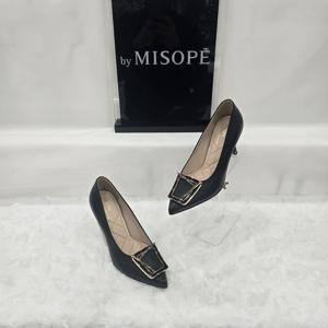 [미소페]By미소페 여성 모던 포인트 버클 힐 112HH411FD006 BLAC