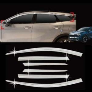 오토크로바 스포티지NQ5 크롬 도어바이져 E081 6P