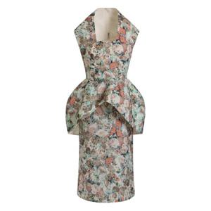 25 FW 발리 실크 미디 드레스 WDR037SE168 TP438799416