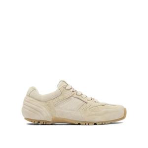 알로하스 여성 아이보리 가죽 로우탑 스니커즈 S10082201