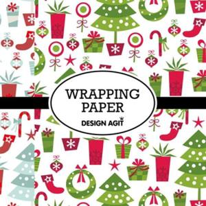 아트박스/디자인아지트 [기성]포장지크리스마스 캐럴