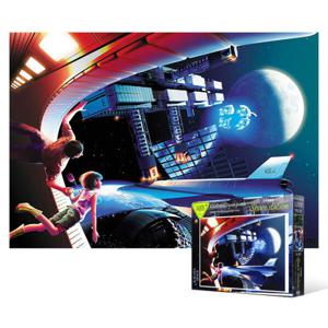 아트박스/퍼즐사랑 1000피스 직소퍼즐 / 우주 정류장 (야광)