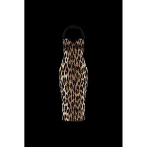 발망 루렉스 스레드 홀터넥 바디콘 드레스 FF1RJ011KI78 WHI TP942320677