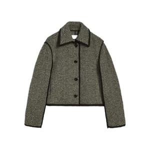 25 FW 질샌더 헤링본 재킷 J02BN0229J40261 TP438974485