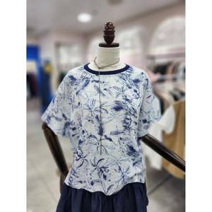 스테파니 세이브존08 플라워 쿨 블라우스 A25SH5234