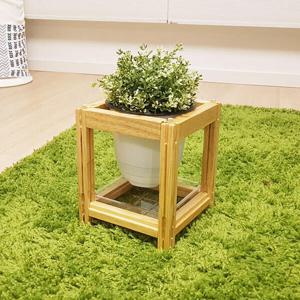 아트박스/포메리트 고무나무 미니화분정리대 오픈형