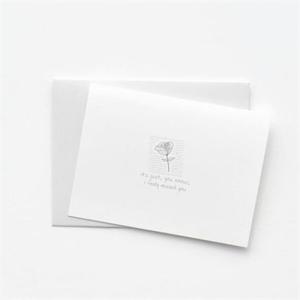 아트박스/모노라이크 왈가닥스 모노플라워 미니카드-Missed you