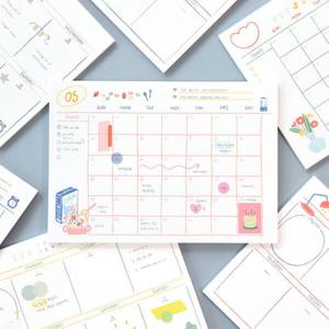 아트박스/모노라이크 오디너리데이즈 A4 플래너 (먼슬리위클리)