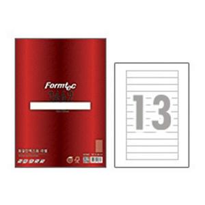 아트박스/오피스큐 화일인덱스용 라벨 13칸 100매 LS-3662 폼텍