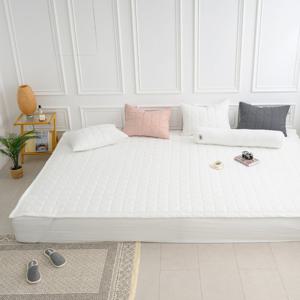 부드러운 소프트워싱 푸딩 사계절 패밀리 누빔 침대패드 300x200