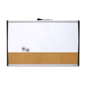 아트박스/오피스큐 쿼텟 콜크자석화이트보드 M9 43x28cm