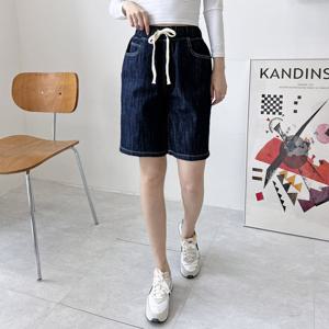 샵앤) 여성 린넨 허리밴딩 와이드 데님 팬츠 WDM-WPT-GAAD3000W