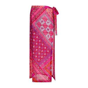 에밀리오푸치 핑크 코튼 랩 스커트 5HRW025H764034 PINK