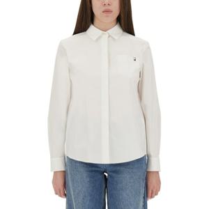 토리버치 클래식 화이트 버튼 커프 셔츠 170947 100