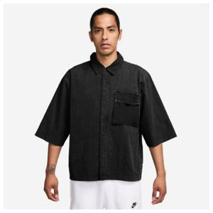 [나이키]나이키반팔티 HQS HJ2955-010 테크 남성 우븐 탑