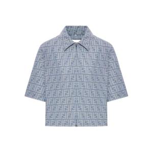 펜디 자켓 FLF790 ASMF F1SAT OCEAN