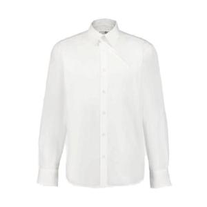 MM6 Maison Margiela 롱 슬리브 버튼업 셔츠 SH0DT0010M35152 100WHITE TP934668325