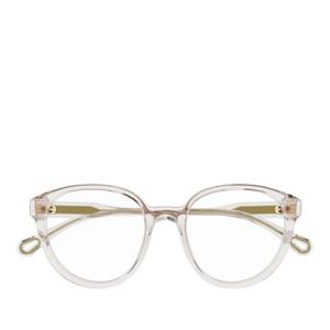 끌로에 핑크 트랜스페어런트 라운드 안경테 CH0127O 008 PINK P