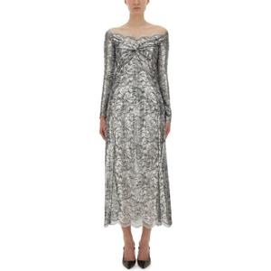 파코라반 오프숄더 레이스 플로럴 원피스 25AJRO065PA0244 V912