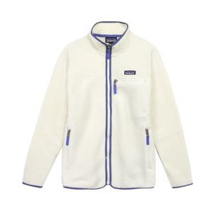 [파타고니아]파타고니아 레트로 파일 플리스 여성 후리스 점퍼 집업 네츄럴 22795-NAT