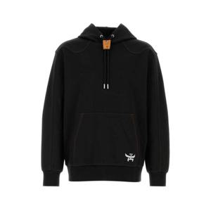 엠씨엠 남성 블랙 Stretch 후드 MHAFAMM01 BK