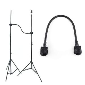 카메라 더블 자바라 클램프 마운트 마이크 스튜디오 삼각대