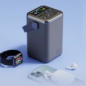 라플루 YT-2030 블랙 100W 초고속충전2.0 대용량 보조배터리 60000mAh