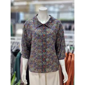 화이트호스 세이브존05 여름소재 꽃 나염 블라우스 A252209