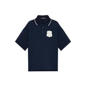 Dsquared2 로고 패치 반팔 폴로셔츠 S74GL0088D20071 487 TP946166374
