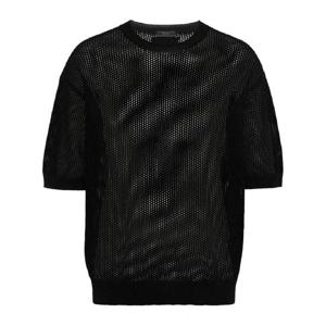 프라다 오픈 니트 반소매 스웨터 UMB767SOOO14HD