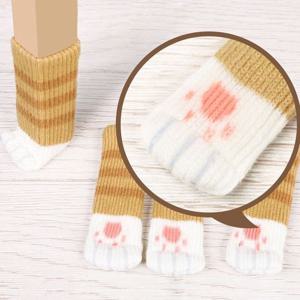 고양이 의자 식탁 다리 발커버 층간소음 긁힘방지 4p