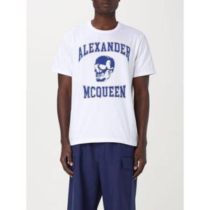 알렉산더 맥퀸 반팔 티셔츠 759442QTAAW 0963 White