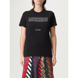 모스키노 반팔 티셔츠 07205541 1555 Black