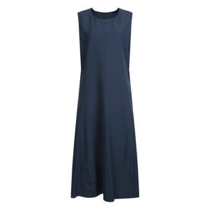 샵앤) 여성 민소매 A라인 루즈핏 경량 시원 미디 원피스 NTT-WDR-20748-네이비