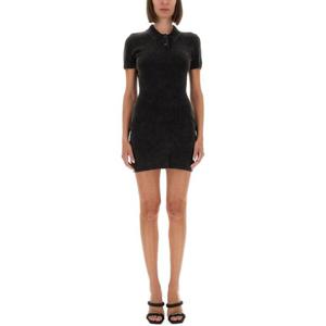 알렉산더왕 반팔 리브 니트 미니 원피스 1KC3256066 011